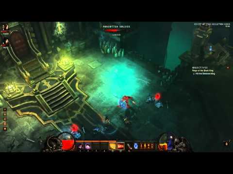 Видео: Co-op прохождение Diablo III - Король Леорик - 3 Серия