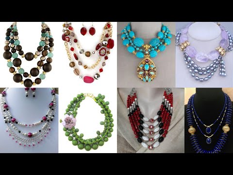 Видео: Раскрываем ✨ ожерелий из искусственного жемчуга | Потрясающая новая коллекция и модные дизайны!