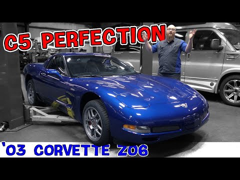 Видео: Идеальное состояние Z06 2003 года с серьёзной проблемой! Как это с таким малым пробегом? CAR WIZA...