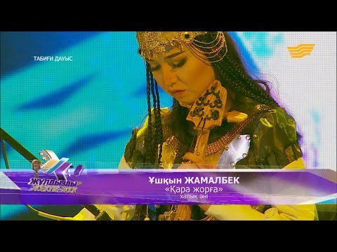 Видео: Ұшқын Жамалбек - «Қара жорға» (халық әні)