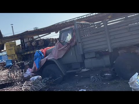 Видео: Реставрация грузовика DongFeng EQ6100 1992 года выпуска — брошенного на свалке.