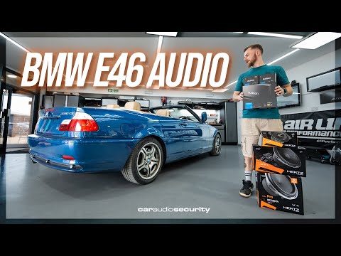 Видео: Автоаудиосистема высокого класса для кабриолета BMW E46 — Audison & Hertz | Автоаудио и безопасность
