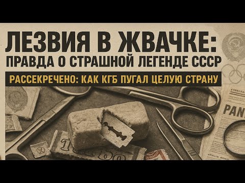 Видео: ЖВАЧКА С ЛЕЗВИЯМИ: правда или миф, который пугал целый Союз?