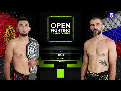 Видео: КЫРГЫЗ ЗА ЧЕМПИОНСТВО | Алманбет Жаныбеков vs Олег Дадонов | Чемпионский бой