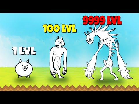 Видео: ОТ КОТА ДО ОГРОМНОГО МОНСТРА, БИТВА КОТОВ! | The Battle Cats