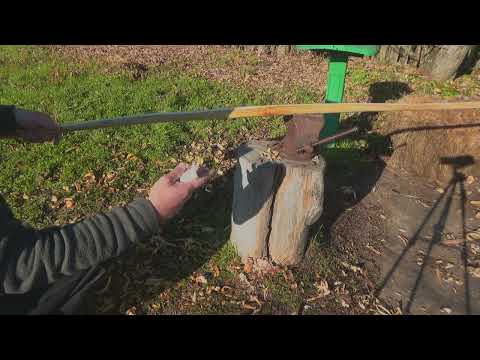 Видео: Про изготовления деревянного лука