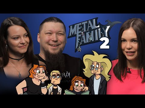 Видео: Metal Family. Второе интервью с Алиной Ковалёвой и Дмитрием ака Фёдором Кузмичом