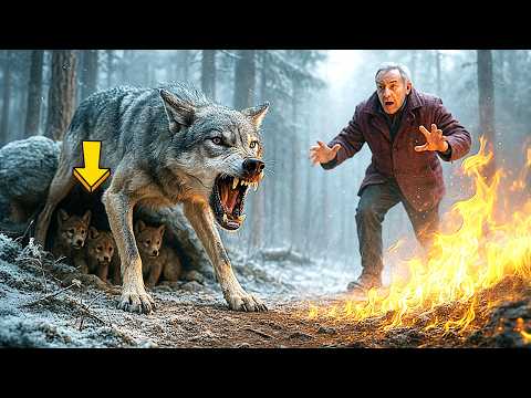 Видео: СПАСАЯ ВОЛЧАТ из огненного ада, он не знал, что однажды они вернутся ЗА НИМ… В САМЫЙ ТРАШНЫЙ ДЕНЬ...