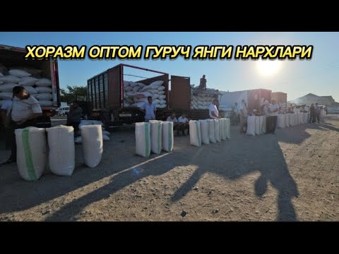 Видео: ХОРАЗМ ХАЗАРАСП ОПТОМ ГУРУЧ ЯНГИ НАРХЛАРИ 20 ИЮЛЯ 2024Г