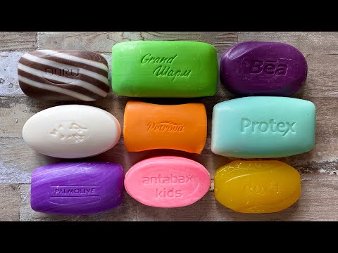 Видео: ASMR Soap cutting | Soap Carving|Резка мыла  | ASMR