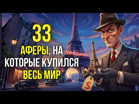 Видео: 33 аферы, на которые «купился» ВЕСЬ МИР