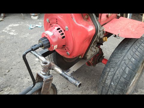 Видео: МОТОБЛОК. ДОРАБОТКА ПОД КРИВОЙ СТАРТЕР!