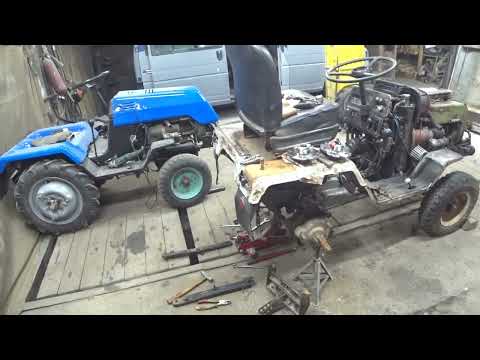 Видео: минитрактор не забрали продолжаем ремонт