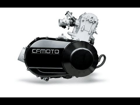 Видео: Квадроцикл CFMOTO CF500 сборка двигателя