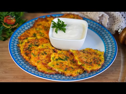 Видео: Тыквенные оладьи с чесноком! Драники из тыквы. Бюджетно и вкусно 🙂