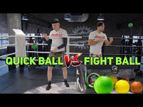 Видео: Quick Ball vs. Fight Ball: обзор легендарных боксерских тренажеров
