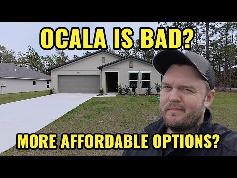 Видео: Окала плоха? - Внутри 2 новых строящихся домов без HOA во Флориде, выставленных на продажу от 250...
