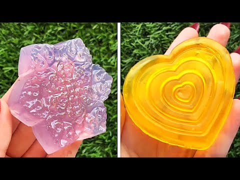 Видео: Асмр мыло резки | Удовлетворительное видео [ASMR] #25