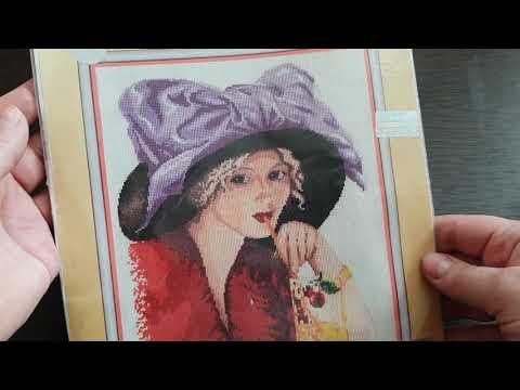 Видео: Коллекция наборов для вышивания от фирмы Золотое Руно.