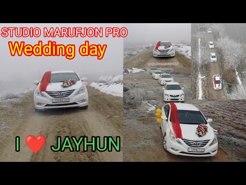 Видео: Видео ролик йул кортеж туй қумсангир Wedding day