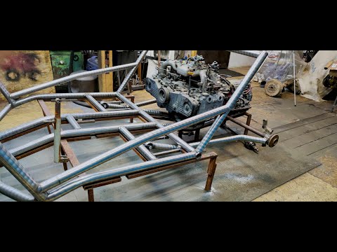 Видео: Строим новую раму для багги