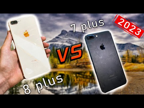 Видео: IPhone 8 plus VS 7 plus в 2023! СРАВНЕНИЕ двух легенд!!!