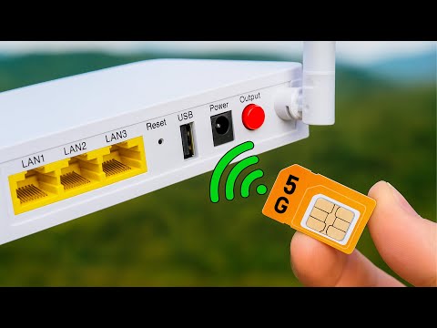 Видео: Миллиарды пользователей WiFi этого не знают! Попробуйте вставить SIM-карту в старый модем, и это....