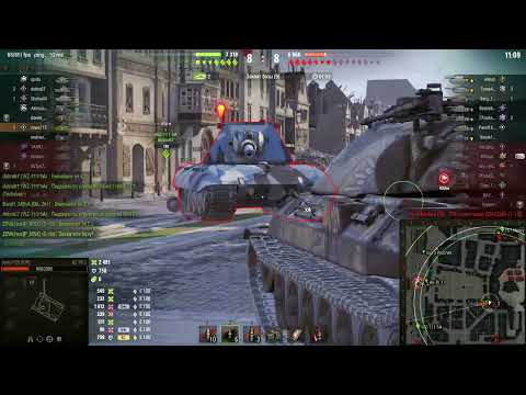 Видео: BZ-58-2. Бой на мастера. Наглядный пример везения.