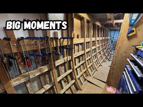 Видео: Эпизод 253 — Важный момент! Завершение строительства правого борта