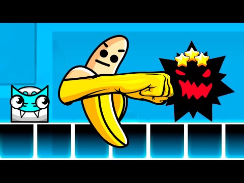 Видео: БАНАНОВЫЙ БОССФАЙТ | Ваши уровни в Geometry Dash