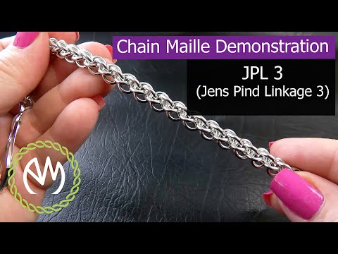 Видео: Учебное пособие по кольчуге — JPL3 Weave (повторить)