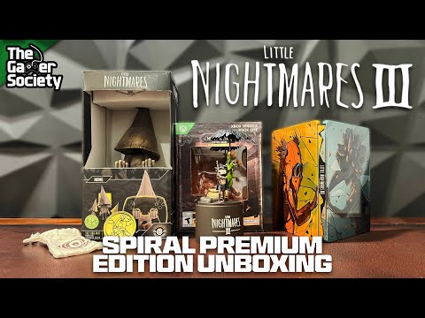 Видео: LITTLE NIGHTMARES III | РАСПАКОВКА ПРЕМИАЛЬНОГО ИЗДАНИЯ SPIRAL!