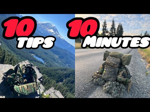 Видео: 10 советов по сбору вещей для похода в стиле милитари