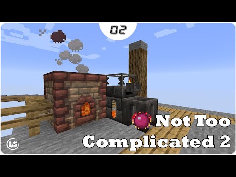 Видео: Minecraft: Not Too Complicated 2 - #02 Сплавы и основные материалы