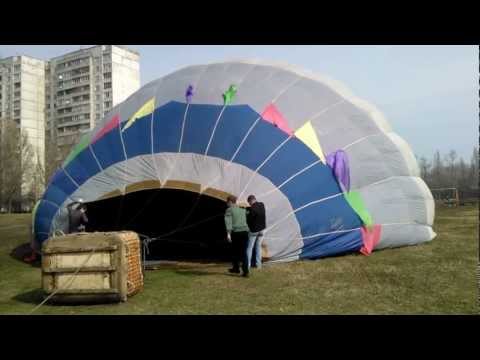 Видео: First balloon launch after winter / Первый запуск воздушного шара после зимы