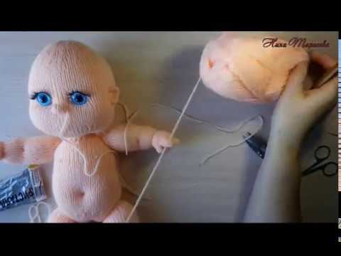 Видео: Утяжки головы куклы.   Урок 3. Глазки.
