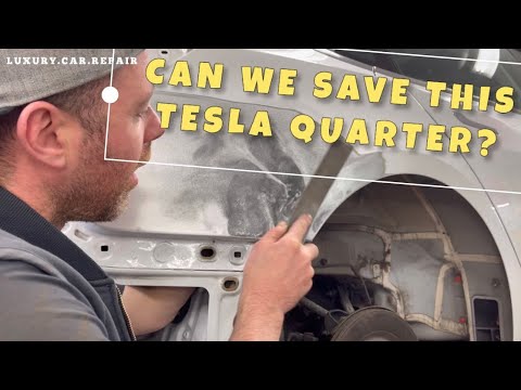 Видео: МОЖЕМ ЛИ МЫ СПАСТИ ЭТУ ЧЕТВЕРТЬ ПАНЕЛИ TESLA?