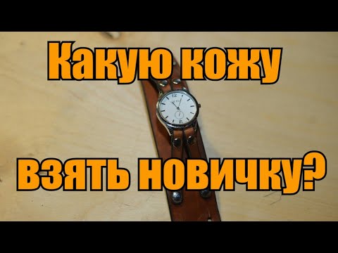 Видео: 3 вида кожи для начала работы