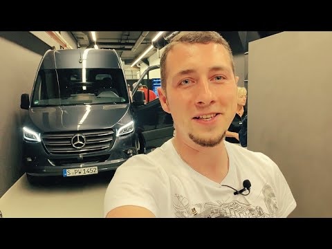 Видео: Тест МЕРСЕДЕСА в Германии: сам ТОРМОЗИТ, сам РУЛИТ! Новый SPRINTER
