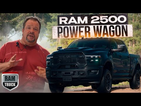 Видео: НОВЫЙ RAM 2500 Power Wagon! ЦАРЬ бездорожья эксклюзивно в РАМТРАК