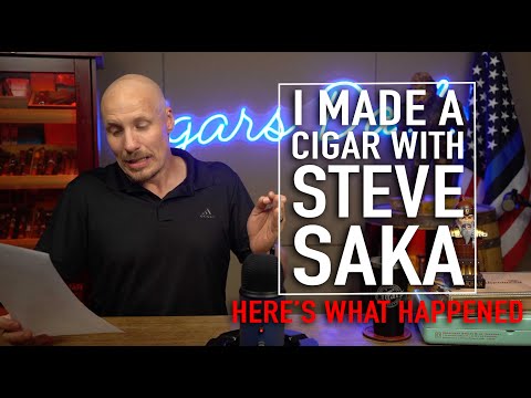 Видео: Я сделал сигару со Стивом Сакой... Вот что получилось