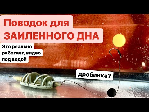 Видео: Поводок для ЗАИЛЕННОГО ДНА! Я в шоке,такая мелочь а РЫБА клюет