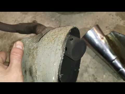 Видео: Китайский глушитель скутера