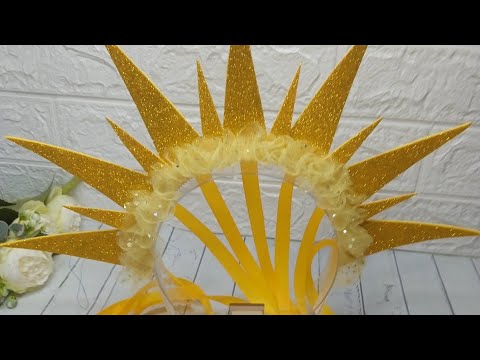 Видео: самый необычный заказ 🌞 ободок солнышко