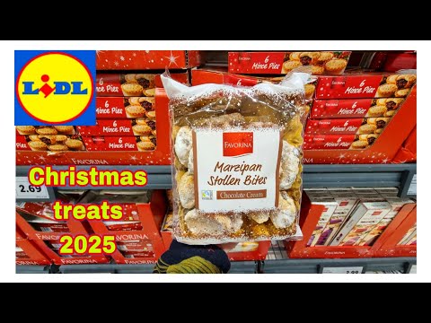 Видео: Новинки LIDL — Рождественские угощения 2025 — Пудинги, печенье и шоколад — Lidl Haul