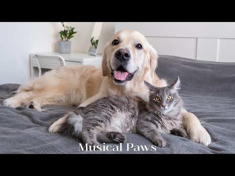Видео: Музыка глубокой разлуки для отдыха кошек и собак! - Успокаивающие мелодии для спокойного сна