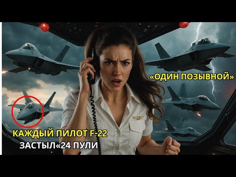 Видео: Её позывной заставил пилотов F-22 замереть — затем она спасла все 236 жизней на борту