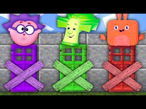 Видео: ВЫБЕРИ ПРАВИЛЬНУЮ ЗАКРЫТУЮ ДВЕРЬ СМЕШАРИКИ ЁЖИК ФИКСИКИ ПАПУС ЧЕТВЕРО В КУБЕ КРАСНЫЙ В МАЙНКРАФТ