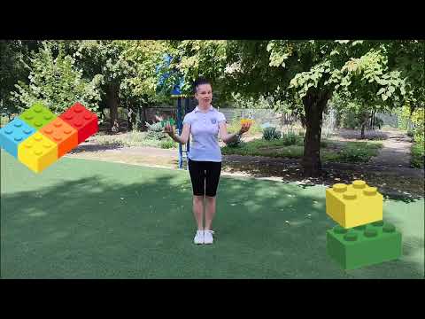 Видео: ТАНОЧОК "ТАНЦЮВАТИ ВСТАВАЙ". РУХАНКА З ЦЕГЛИНКАМИ LEGO автор О. Вдовиченко