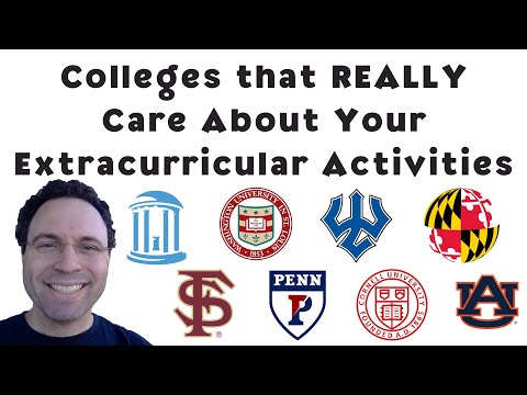 Видео: Колледжи, которые ДЕЙСТВИТЕЛЬНО заботятся о внеклассной деятельности